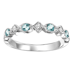 Mixable Ring - Blue Topaz