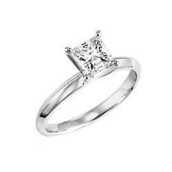P/Cut Diamond Solitaire Ring