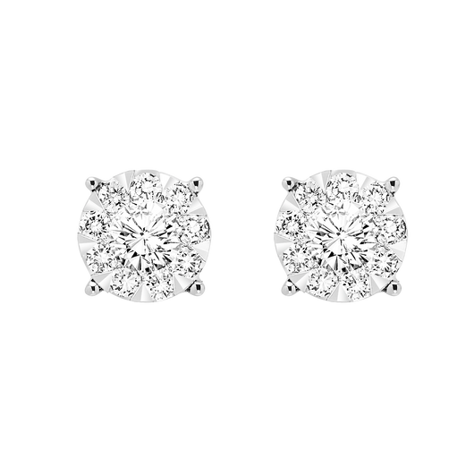 TriStar 14KW Diamond Studs